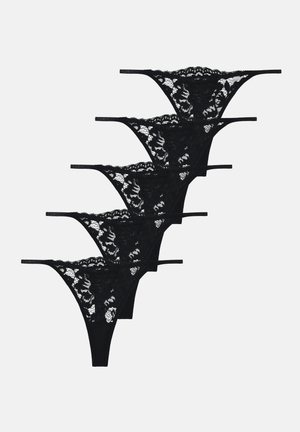 Anna Field, 5 PACK - String - black