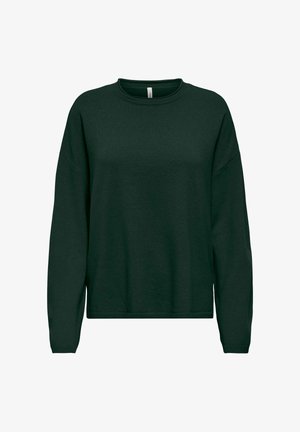 ONLY, ONLLOYAL AMALIO LS O-NECK KNT NOOS - Πουλόβερ - scarab