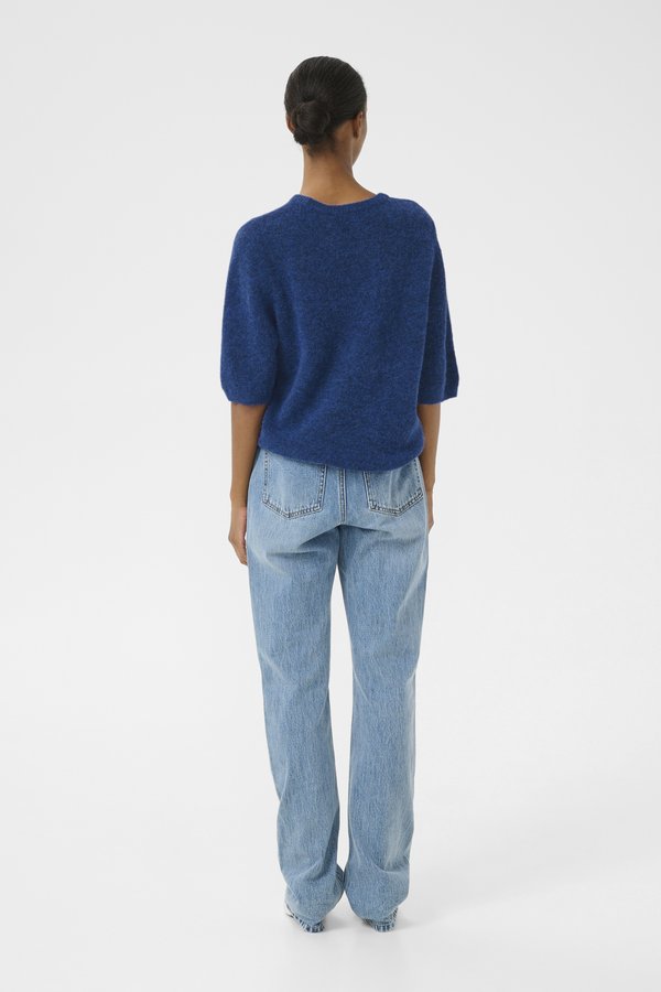 ALPHA TEE - Basic T-shirt - mayfair melange3