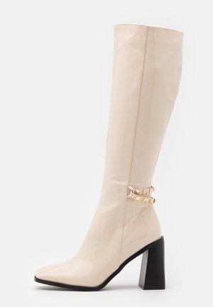 Bottes à talons hauts - white