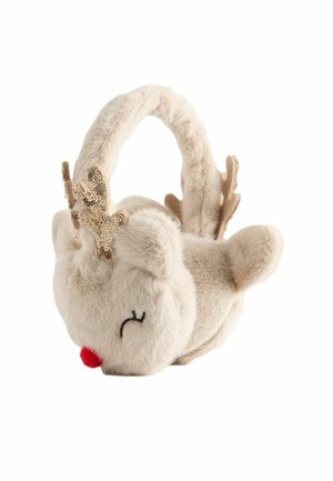 MUFFS  - Ørevarmere - cream reindeer