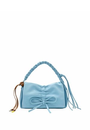 SHINY BOW - Borsa a mano - blue