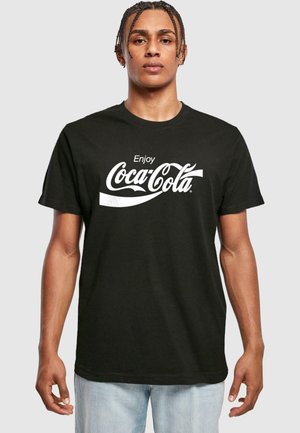 COCA COLA LOGO - Print T-shirt - black