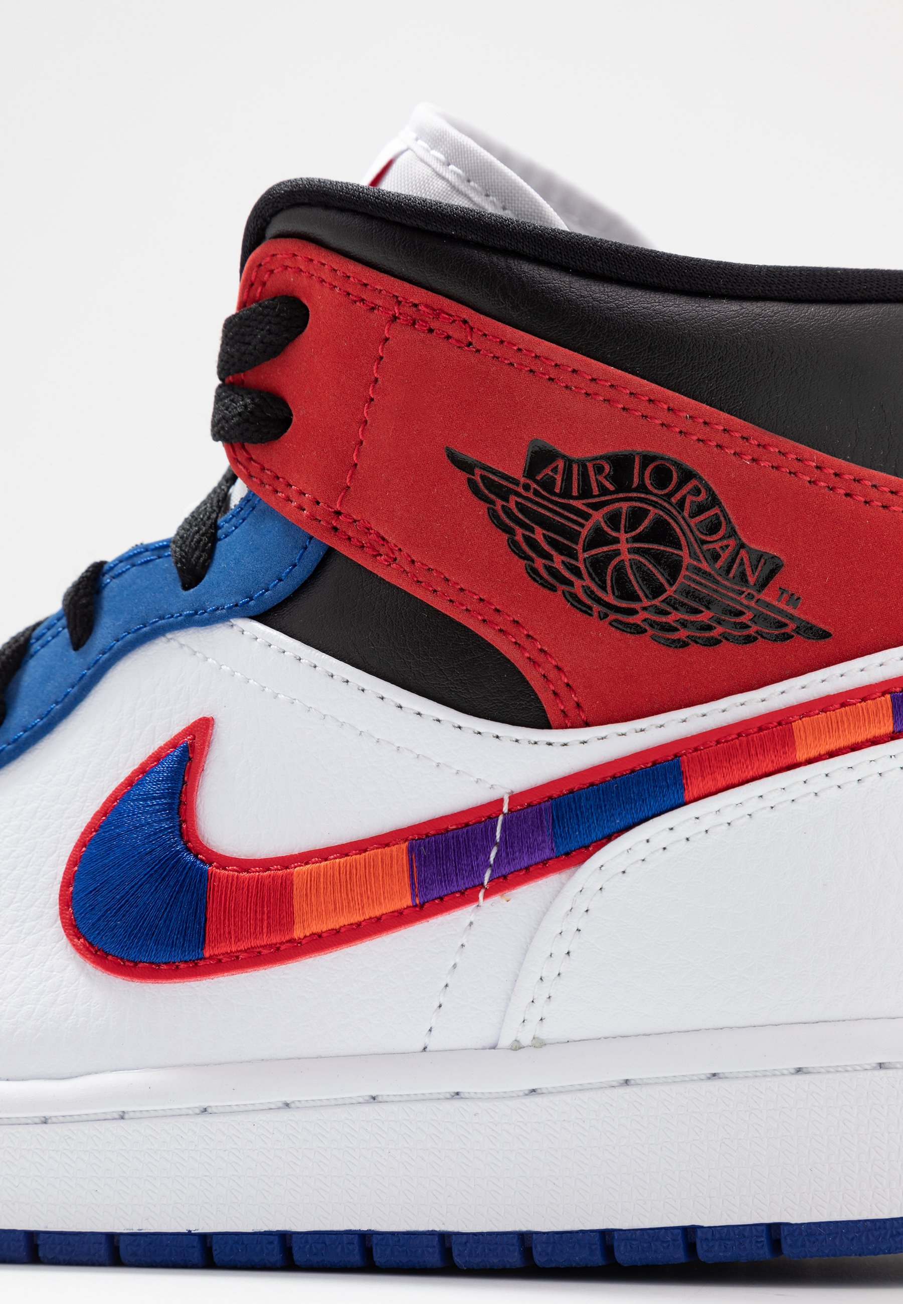 aj1 mid rush blue