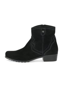 MIT CAP AIRMOT/FB - Kovboju/motociklistu tipa puszābaki - black suede