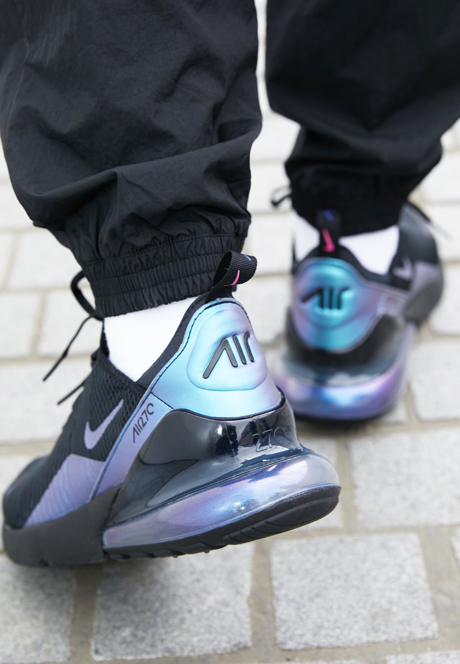 nike air max 270 black regency purple