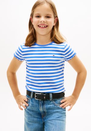 ESSENTIAL  - Print T-shirt - empire blue stripes