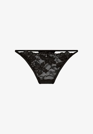 Hunkemöller, HUNKEMÖLLER THONG VIKTORIA - String-Tanga - black