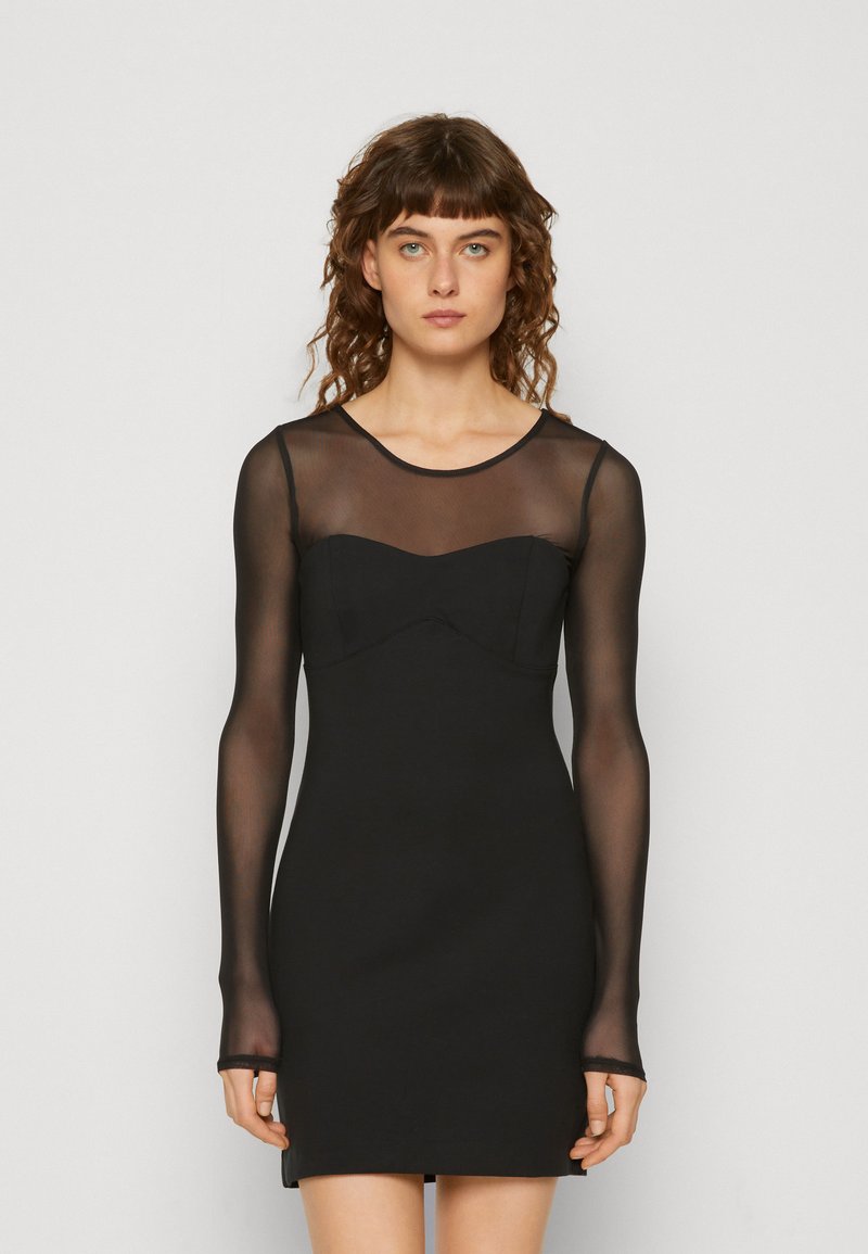 Abercrombie & Fitch PARTY PONTE STRAPLESS CORSET MINI Cocktail dress