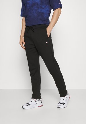 Champion STRAIGHT HEM PANTS POCKET - Pantaloni sportivi - black
