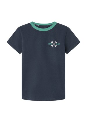 REDWAN - T-shirt con stampa - dulwich blue