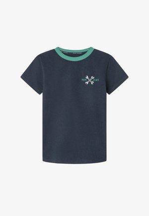 REDWAN - T-shirt con stampa - dulwich blue