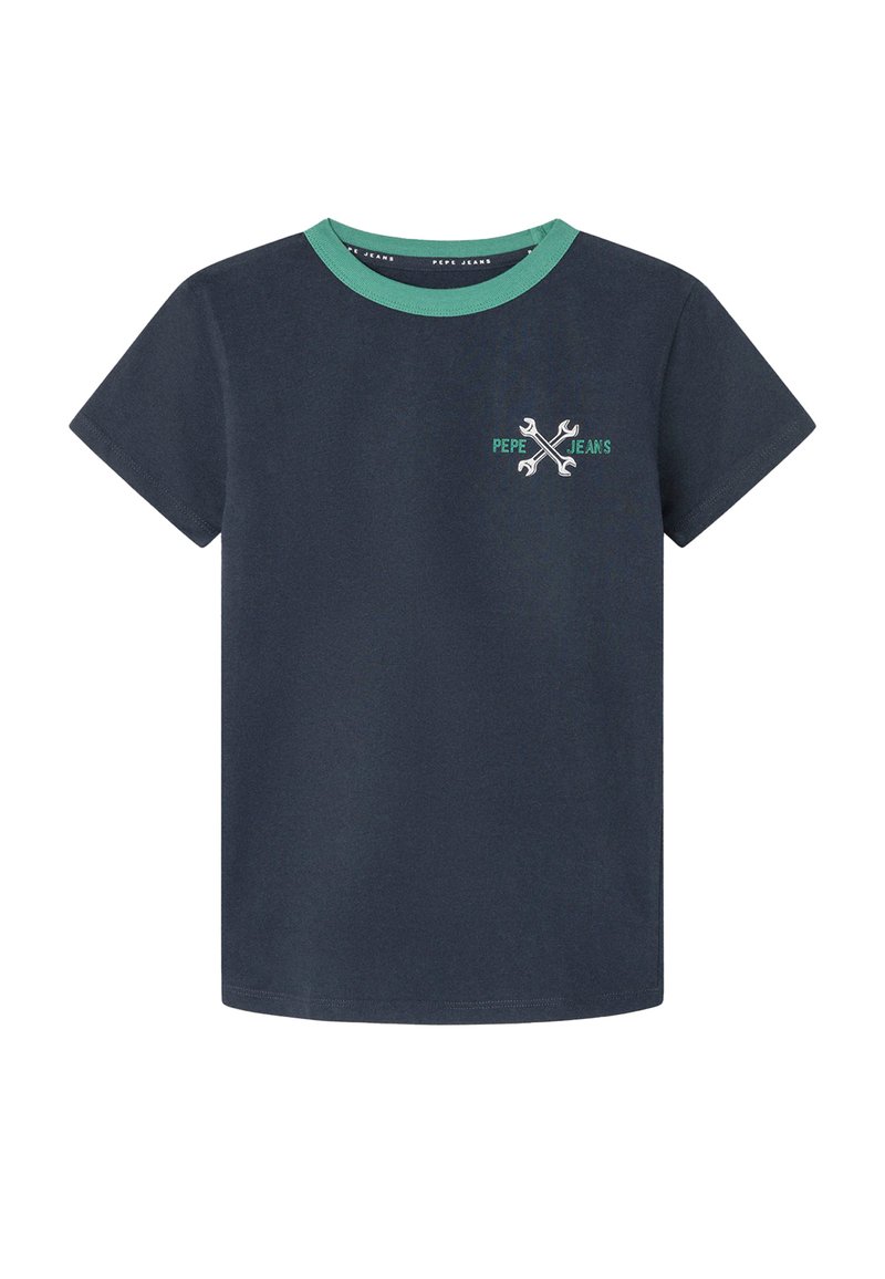 Pepe Jeans REDWAN - Camiseta estampada - dulwich blue