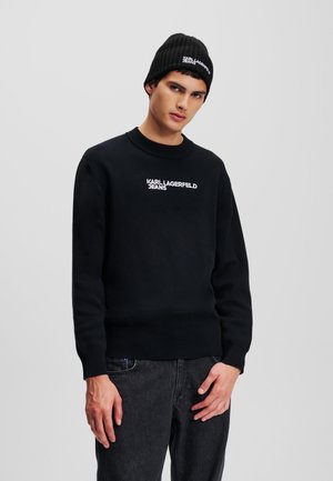 LOGO - Pullover - black