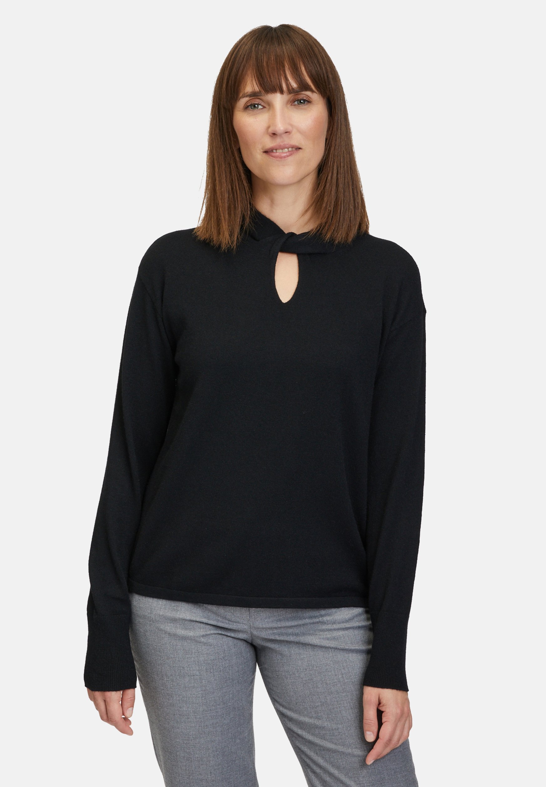 Betty Barclay Damen Pullover Feinstrick - Lässiger Strickpulli Mit Eingrifftaschen