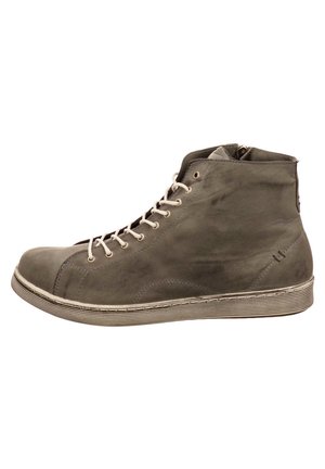 Lace-up ankle boots - grey