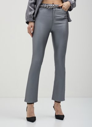 Calliope SPALMATO  - Pantalon classique - argento