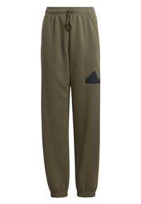 adidas Performance FUTURE ICON - Pantalones deportivos - olive strata   black