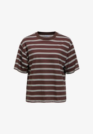 Object, T-SHIRT LOOSE FIT - T-shirts print - seal brown