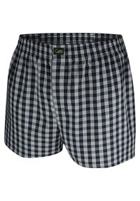GREEN PANTHER 6 PACK - Boxer shorts - black navy check