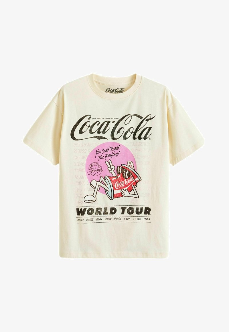 Next COCA COLA LICENCE CAN GRAPHIC REGULAR FIT - Printtipaita - white ground