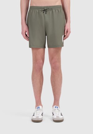 REGULAR FIT CASUAL - Badeshorts - dark army