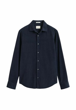 GANT, REG BABY CORD SHIRT - Overhemd - evening blue