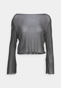ONLMERLA GLITTER - Top dugih rukava - black
