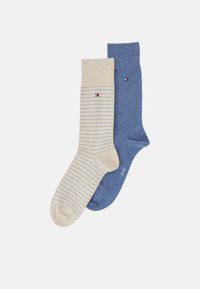 Não selecionado, beige/denim melange