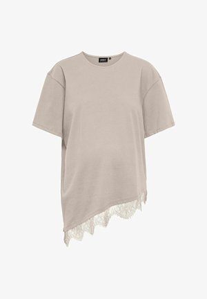 ONLY MATERNITY, OLMCAST - T-shirts print - pumice stone
