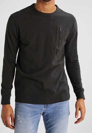 Langarmshirt - olive