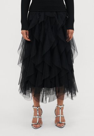 ONLY Petite ONLSKY SKIRT - A-vonalú szoknya - black