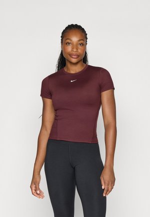 ONE - Tekninen t-paita - burgundy crush/white