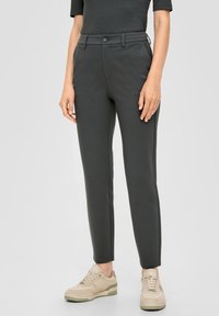 s.Oliver CIGARETTE AUS HEAVY  - Chino - olivgrün