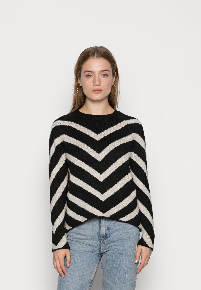 ONLY ONLELIZA - Camisola - black cloud dancer