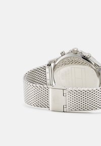 Tommy Hilfiger DIAL WITH ACCENTS - Chronograph watch - silver-coloured/green