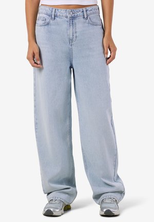 NMALEXA NOOS - Jean boyfriend - light blue denim