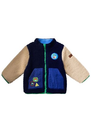 JoJo Maman Bébé REGULAR FIT - Giacca in pile - blue