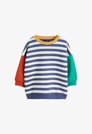 Next, REGULAR FIT - PRINTED CREW NECK SWEAT TOP UNISEX - Sweatshirt - hotch potch stripe