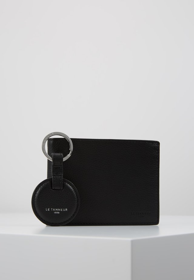 KEY RING AND WALLET ZIPPED POCKET SET - Portachiavi - noir