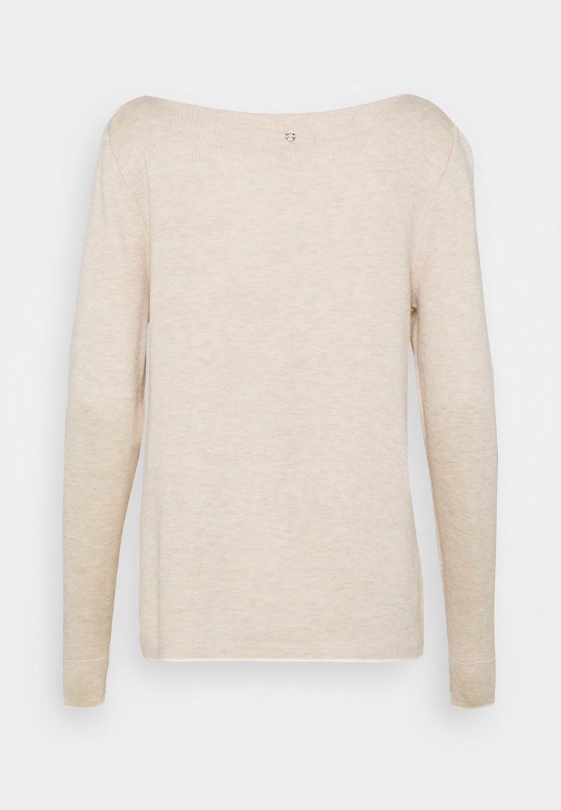 Damen Strickjacken | s.Oliver LANGARM Strickpullover beige melange/sand - PI27052 Damen Strickjacken | s.Oliver LANGARM Strickpullover beige melange/sand - PI27052