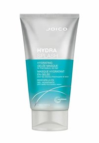Joico Hydra Splash Hydrating Gelée Masque i en 150 ml tub. Har en silverfärgad topp, turkos bas och vit text. Lättviktig gelstruktur.