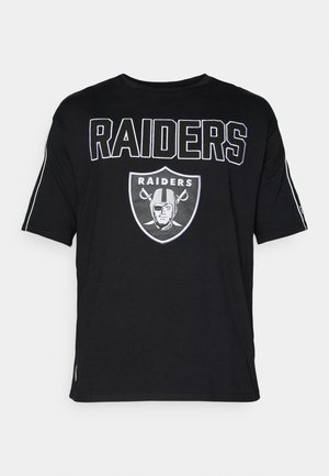 New Era NFL LAS VEGAS RAIDERS HERITAGE GRAPHIC TEE - Klub merchandise - black