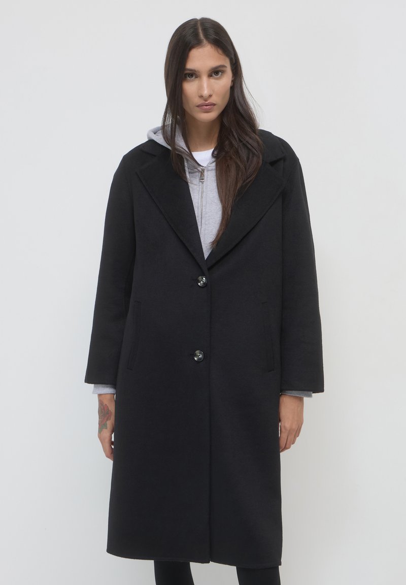 Calliope MONOPETTO - Cappotto classico - nero