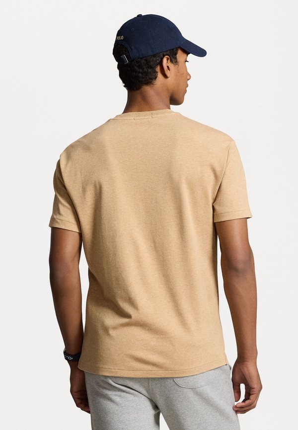 CUSTOM SLIM FIT SOFT COTTON T-SHIRT - Basic T-shirt - classic camel heather2