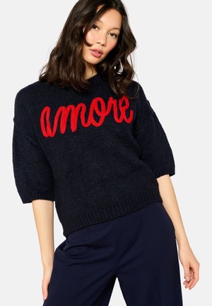 LOLALIZA - Trui - navy basic