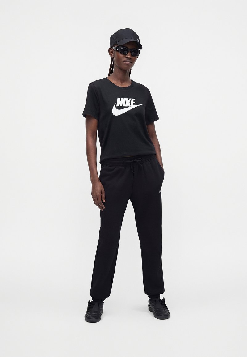 Nike Sportswear CLUB TEE - Triko s potiskem - black/white