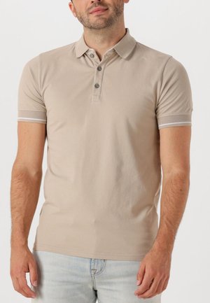 BUTTON - Polo shirt - brown