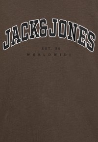 Jack & Jones Junior JJECALEB TEE O NECK - T-shirts med print - canteen