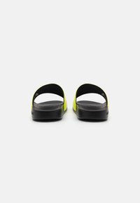 EA7 Emporio Armani UNISEX - Pool slides - yellow fluo/black